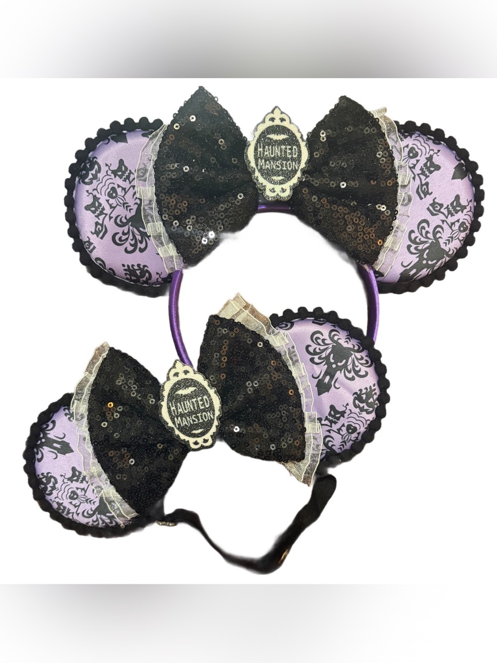 Disney Haunted Mansion Inspired Mommy & Me Minnie Mouse Ears